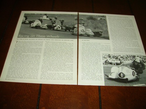 1962 moto sidecar racing - moto,