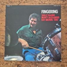 LP Shelly Manne Monty Alexander Ray Brown Trio - Fingering LA27-1013 1981