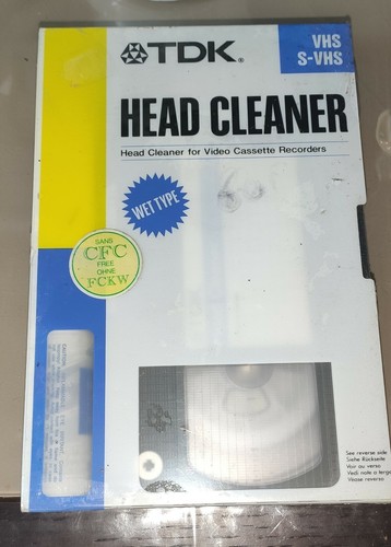 Nettoyante tdk head cleaner - nettoyante,