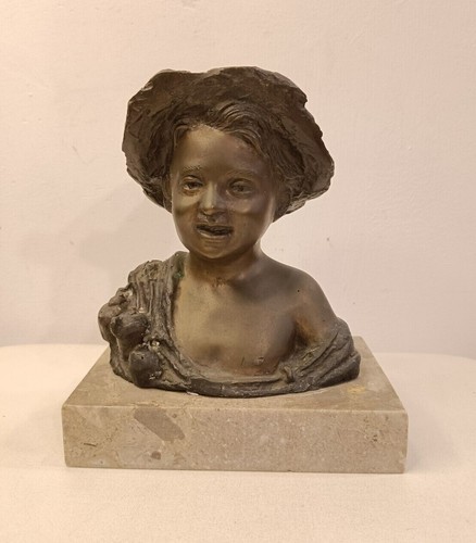 Scultura bronzo vintage - scultura, in