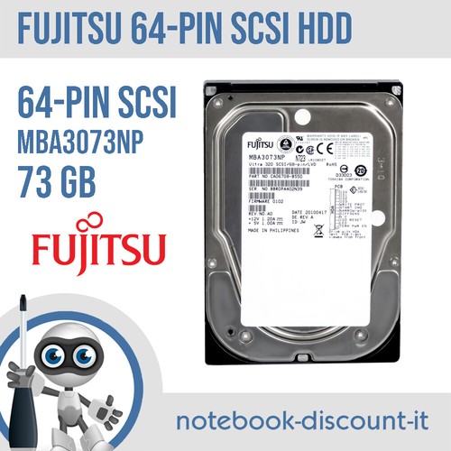 Hdd fujitsu mba3073np 73gb - hdd,