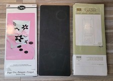 Stampin Up! Sizzix Big Shot Bigz Die Box Cesti Cuscino Fiori Hamburger RARO