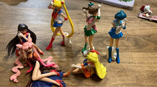 Set 6 figurine Sailor Moon