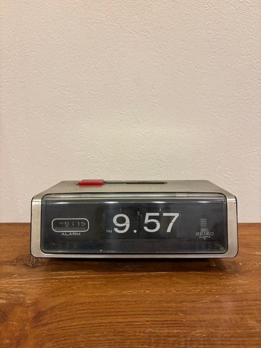 Seiko flip clock 611 raro - seiko,