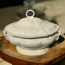 Zuppiera porcellana bianca - in,