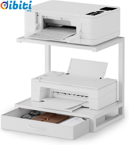 Mobiletto portastampante con - portastampante,