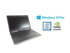 Dell Precision 7510 15,6 FHD Xeon E3-1535M v5 32 GB RAM DDR4 1 TB SSD Win10Pro