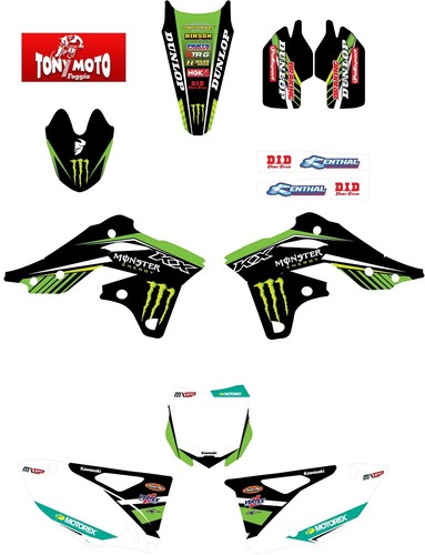 Kit grafiche monster kawasaki - grafiche,