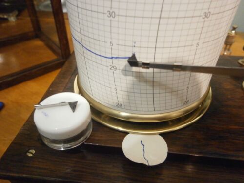 Barograph metal nib for - ",