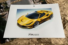 Litografia FERRARI F8 SPIDER -