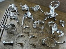 NOS Campagnolo POMPA E CLIP CAVI / GUIDE / BULLONI Vintage RoadBike Tour Bicicletta