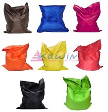 POLTRONA SACCO RELAX POUF PUF MATERASSO CUSCINO GIGANTE CUSCINONE XXL PVC