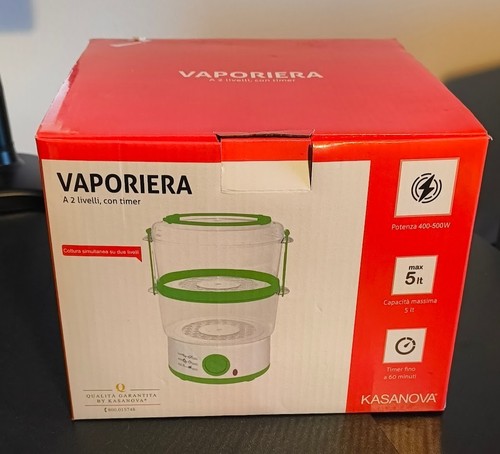 Vaporiera elettrica 500w