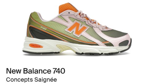 New balance 740 concepts - balance,