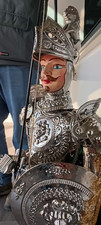 Pupo siciliano antico "Rinaldo" 90 cm Sicilian Puppet marionetta epoca sicilia