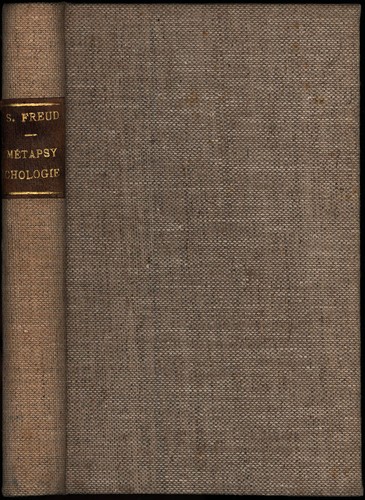 Freud métapsychologie - freud,,