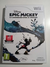 EPIC MICKEY NINTENDO WII PAL ITA COME NUOVO