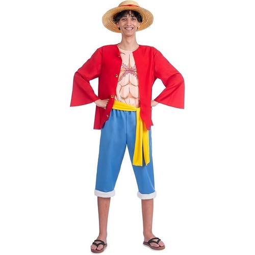 Abito luffy adulto costume - abito,