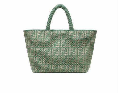 Borsa shopper fendi tessuto - borsa, ff