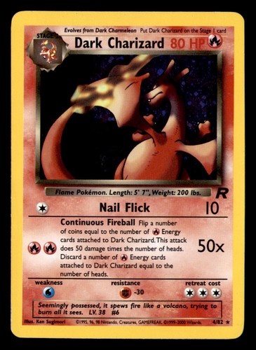 Dark charizard team rocket - dark,
