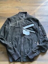 Rick Owens Bomber In Pelle