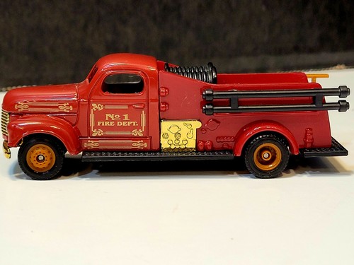 Camion dei pompieri vintage - dei,