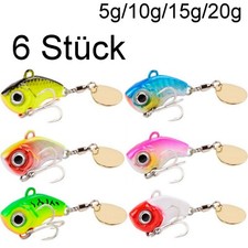 6 pz. esche per pesci jigging