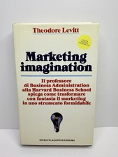 Marketing Imagination Theodore Levitt libro raro Sperling & Kupfer business