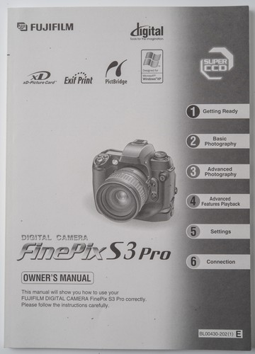 Fujifilm fuji finepix pro - fujifilm,