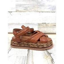 Elvio Zanon Womens 8.5 Brown
