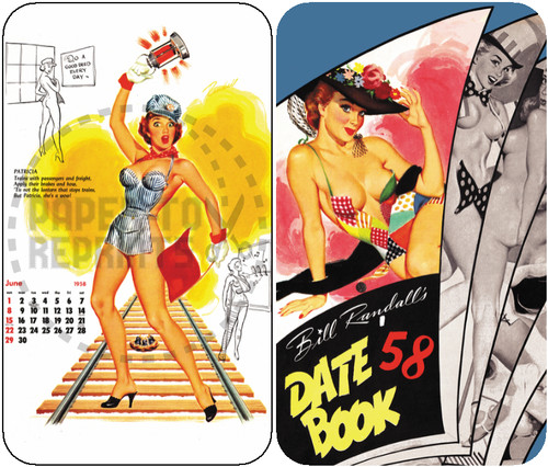 Data book 1958 pin - data, pin-up