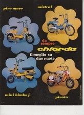 advertising Pubblicità-CICLOMOTORI CHIORDA  1971-MOTOITALIANE MOTOSPORT EPOCA