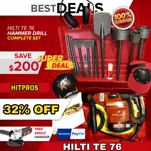 Hilti 76p drill great - te,