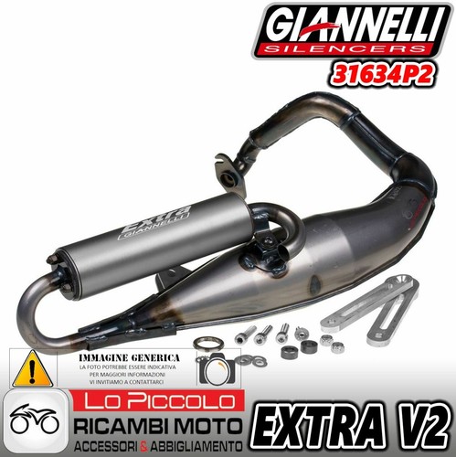 Marmitta scarico giannelli - marmitta,