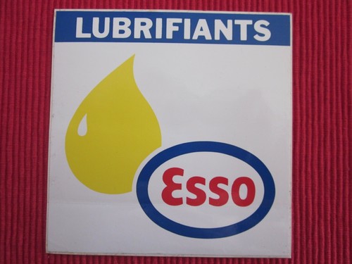 Autocollant vintage esso - vintage,