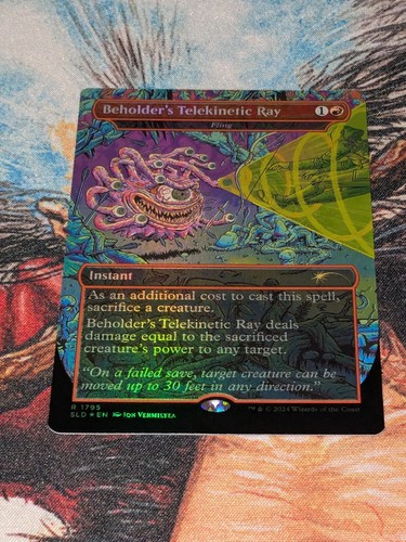 Mtg foil fling secret lair - secret,