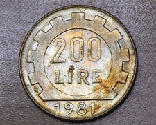 1981 Italy 200 Lire