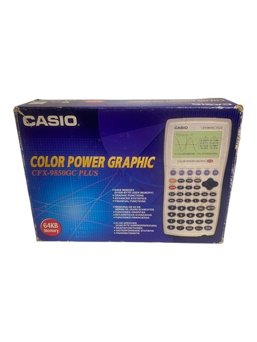 Calcolatrice casio cfx - cfx, 9850gc