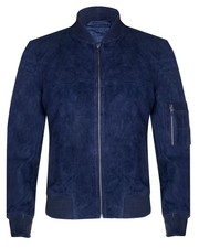 Giubbotto bomber uomo blu