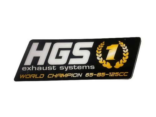 Adesivo scarico hgs tempi - adesivo,