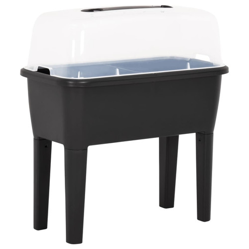 Letto rialzato antracite - letto,