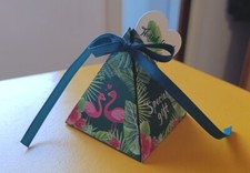 Kit 7 Bomboniere Faidate Fenicotteri Scatola Confetti