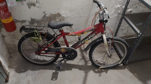 Bicicletta bimbo skate rosso - bicicletta,