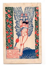 Posta Aerea Napoli/Palermo/Napoli del 28/6/17 - Cartolina Ufficiale