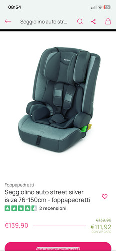 Seggiolino auto isofix - seggiolino,