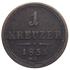 DN - Austria - 1 kreuzer 1851 - 7413