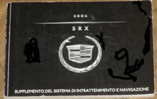 uso manutenzione CADILLAC SRX
