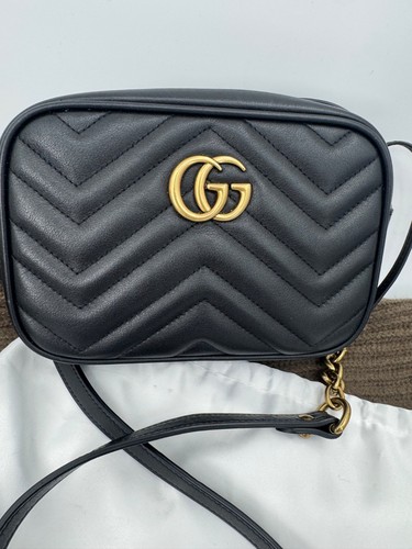 Gucci marmont tracolla piccola - gucci,