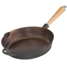 Padella in ghisa lucida