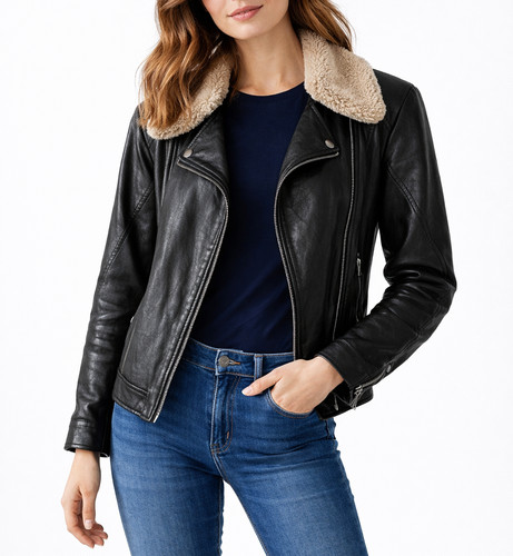 Giacca donna vera - , pelle